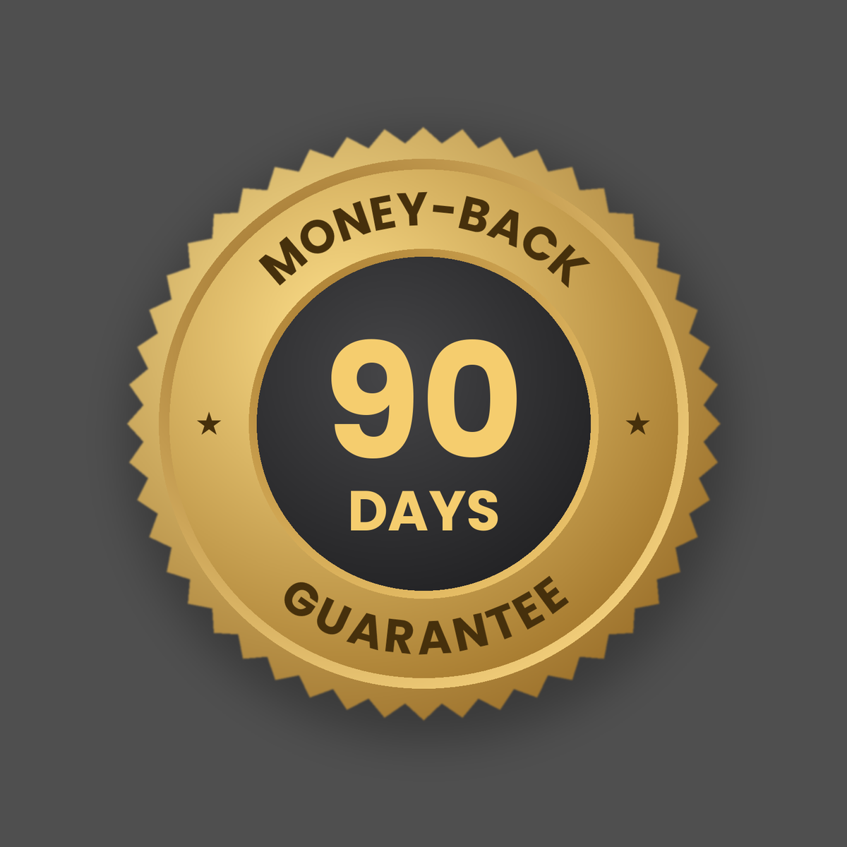 90-day money-back guarantee